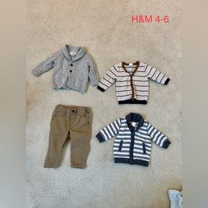 4-6 baby boy bundle H&M